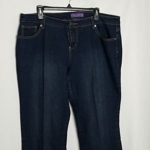 Deja bleu Jean's. Dark wash. Size 18